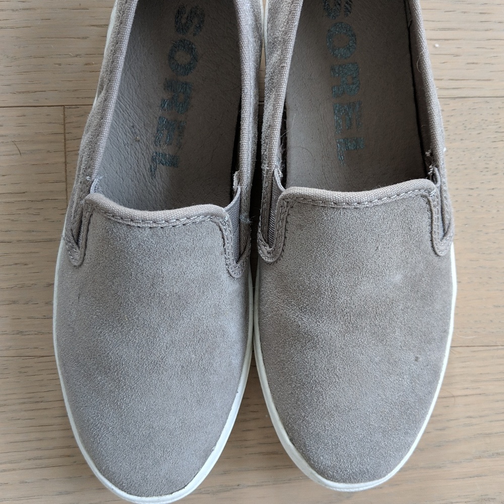 Sorel Campsneak Waterproof Suede Slip-On Sneaker